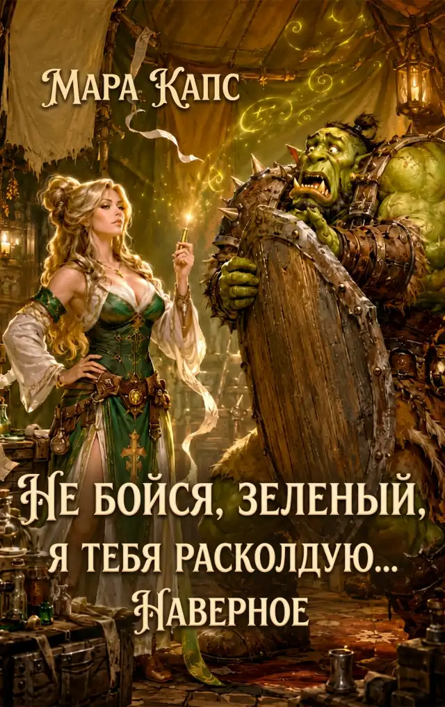 Не бойся, зеленый, я тебя расколдую... Наверное
